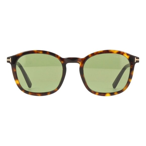 New TOM FORD Jayson Havana Square FT1020/S 52N Sunglasses Women - Picture 2 of 4